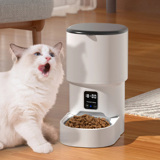 SmartFeeder Connect™ – Distributeur Automatique Wi-Fi Haute Technologie pour Chiens & Chats